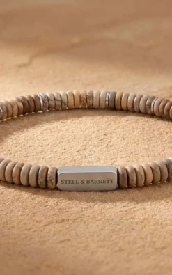 Steel & Barnett - Beige Armband