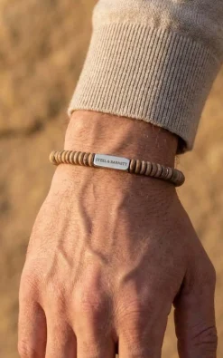 Steel & Barnett - Beige Armband