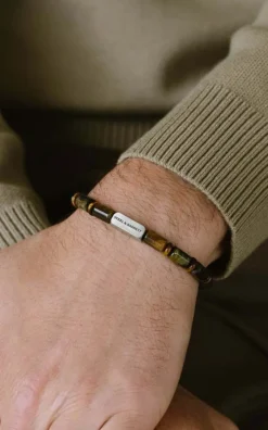 Steel & Barnett - Bruin Armband