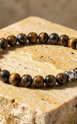 Steel & Barnett - Bruin Armband