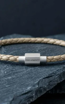 Steel & Barnett - Ecru Armband