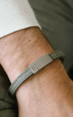 Steel & Barnett - Grijs Armband