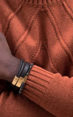 Steel & Barnett - Zwart Armband