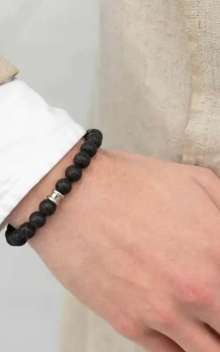 Steel & Barnett - Zwart Armband