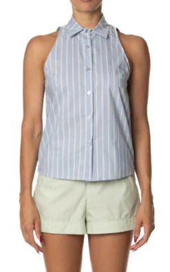 Stella Jean - Blauw Blouse