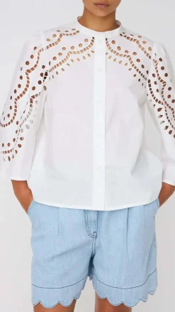 Stella Nova - Wit Blouse