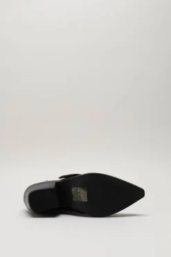 Steve Madden - Donkerroze Enkellaars hak