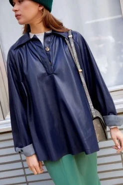 Studio Clique - Blauw Blouse