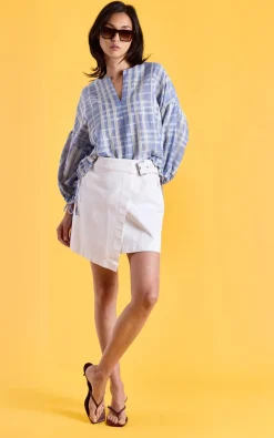 Studio Clique - Blauw Blouse