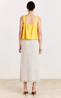 Studio Clique - Geel T-shirt/top