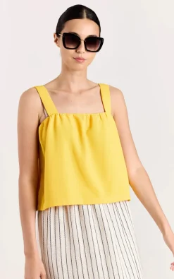 Studio Clique - Geel T-shirt/top