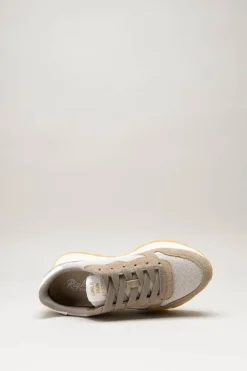 Sun68 - Donkerbeige Sneaker