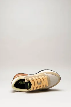 Sun68 - Lichtbruin Sneaker