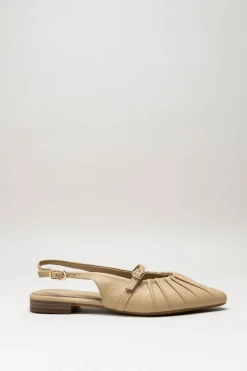 Tango - Donkerbeige Ballerina