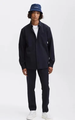 The Goodpeople - Marineblauw Overshirt