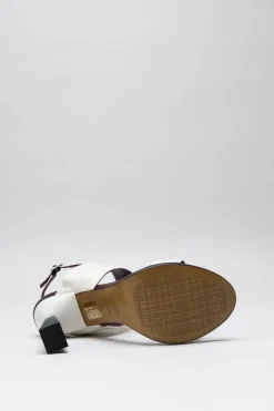 Thiron - Beige Sandaal hak