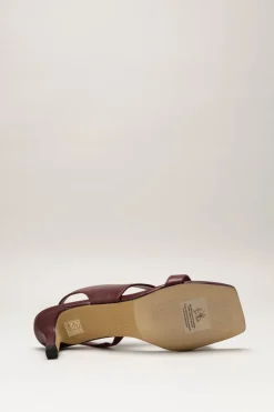 Toral - Bordeaux Sandaal hak