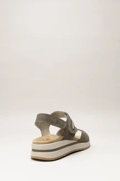 Treintas - Kaki Sandaal sleehak