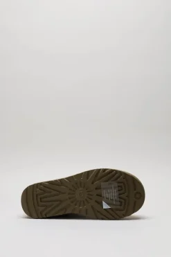 Ugg - Beige Enkellaars plat