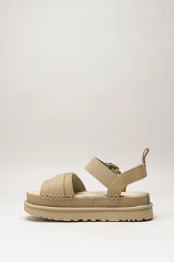 Ugg - Beige Sandaal sleehak