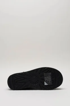 Ugg - Zwart Enkellaars plat