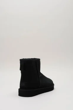 Ugg - Zwart Enkellaars plat