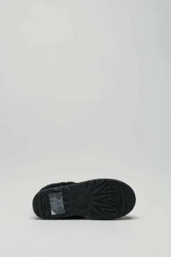Ugg - Zwart Enkellaars plat