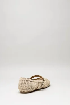 Valentina - Beige Ballerina