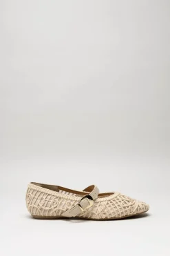 Valentina - Beige Ballerina