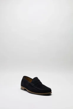 Van Bommel - Donkerblauw Mocassin