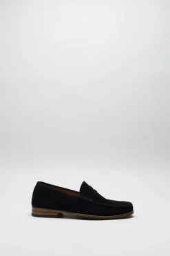 Van Bommel - Donkerblauw Mocassin
