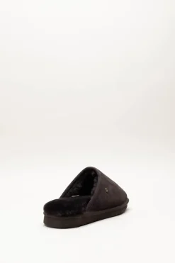 Warmbat - Donkerbruin Pantoffel