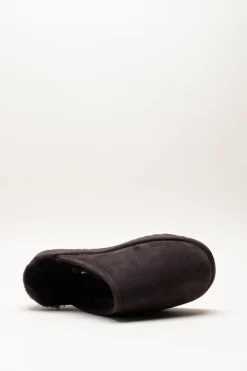 Warmbat - Donkerbruin Pantoffel