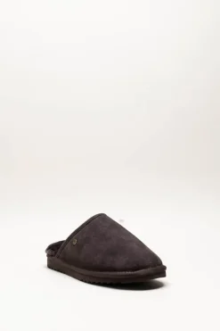 Warmbat - Donkerbruin Pantoffel