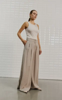 Withblack - Beige Broek