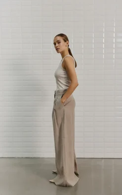 Withblack - Beige Broek