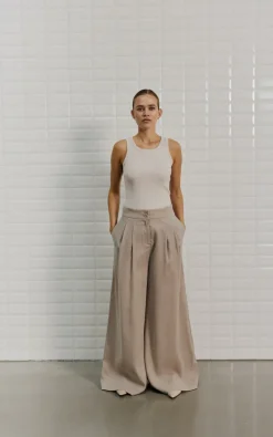 Withblack - Beige Broek