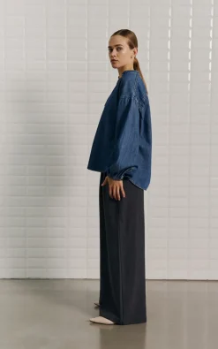 Withblack - Blauw Blouse