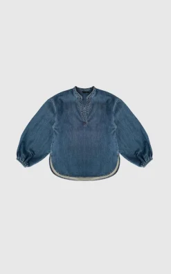 Withblack - Blauw Blouse