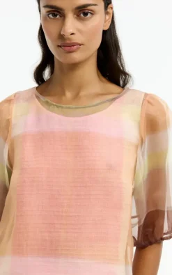 Xandres Belgium - Oranje Blouse