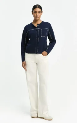 Xandres Belgium - Wit Jeansbroek