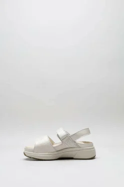 Xsensible - Beige Sandaal plat