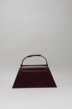 Zarina Rouge - Aubergine Handtas
