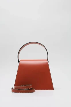 Zarina Rouge - Cognac Handtas