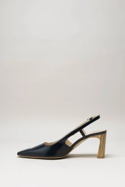 Zinda - Donkerblauw Pump
